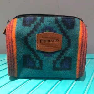 Pendleton Geometric Wool Bag